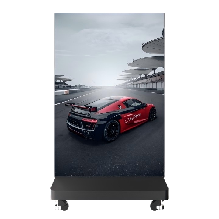 LED Foldable Poster | Portable, Slim, and Splicable Digital Display