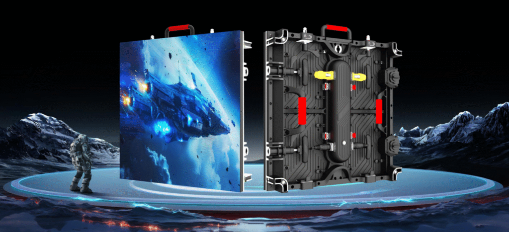 XR virtual filming LED solution by Ocolour – immersive virtual production with real-time rendering, VR and AR integration, ultra-low latency, and seamless color calibration.