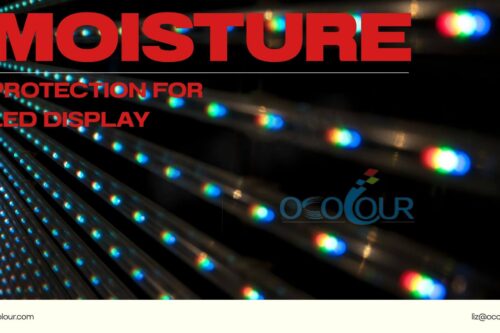 led-display and moisture