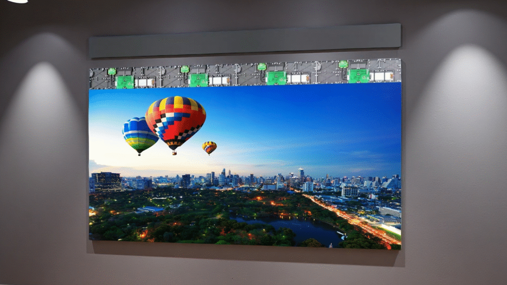Ocolour's 6000x3375mm indoor high definition led screen