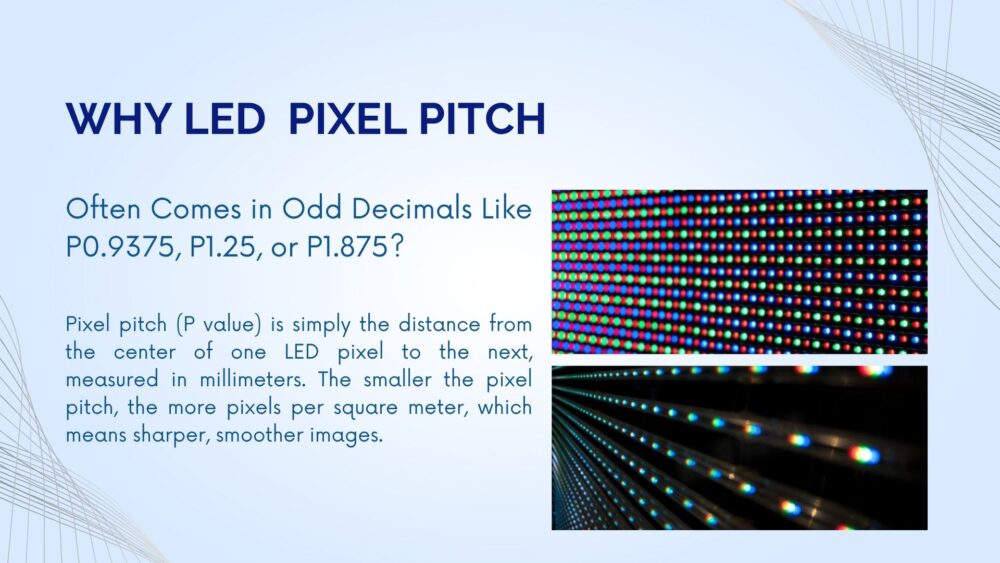 secret behind pixel pitch