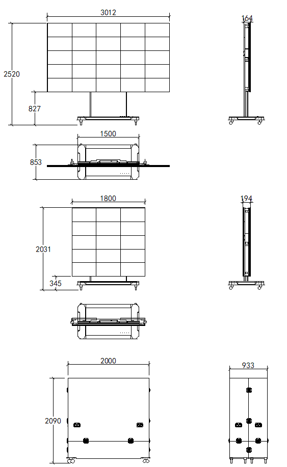 Led Screen Size Chart 135 135